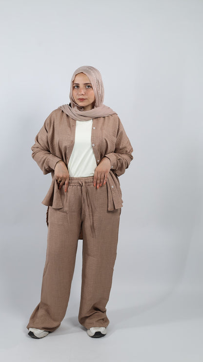Beige Suit