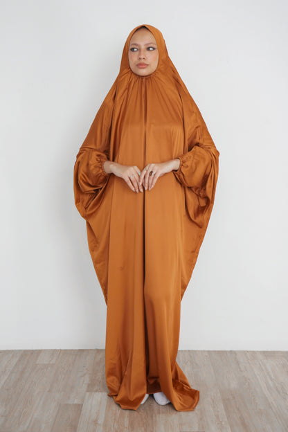 Golden Pull-On Khimar