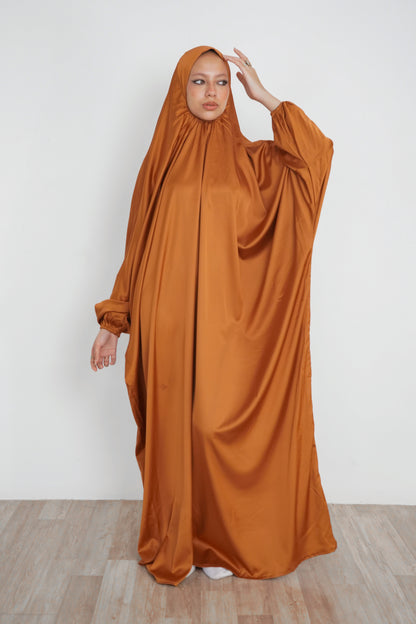 Golden Pull-On Khimar