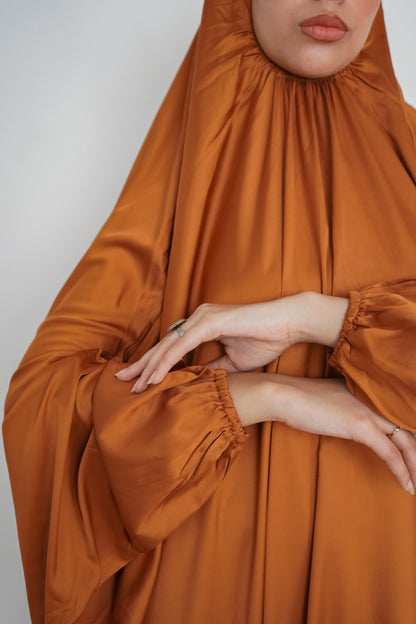 Golden Pull-On Khimar