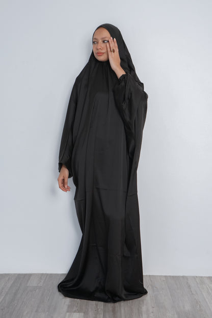 Black Pull-On Khimar