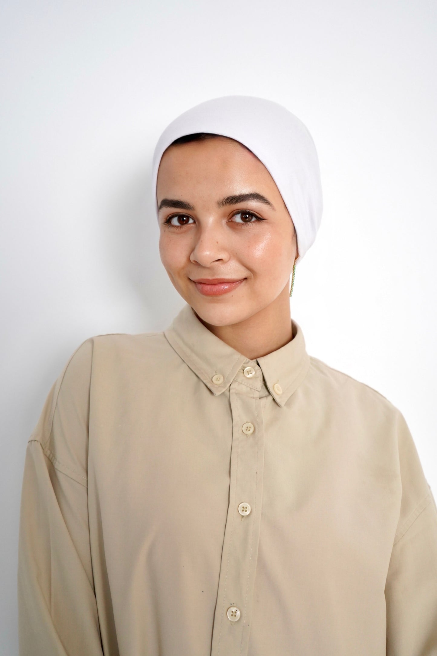 No Thread Cap - White